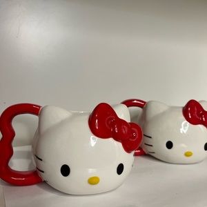 Hello Kitty 3D mug set